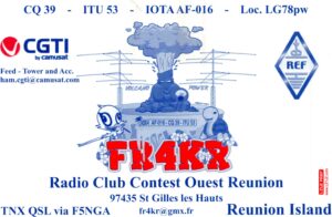 QSO with FR4KR (Reunion Island) finally confirmed