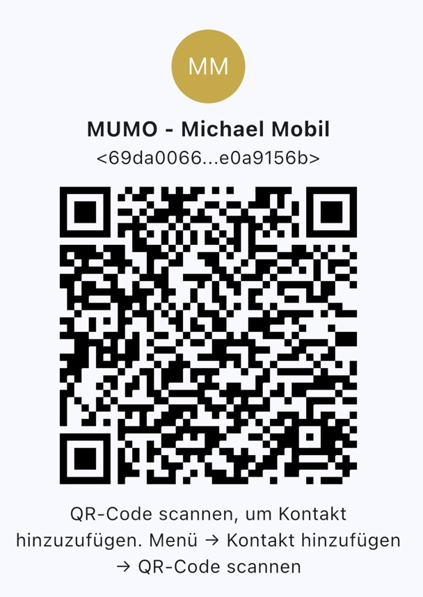 MeshCore Contact QR-Code MUMO